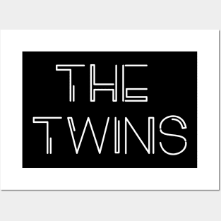 THE TWINS PARTNER Posters and Art